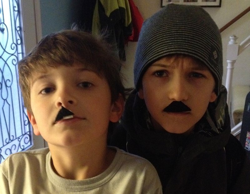 Photo of James and Laurel's sons when they were younger. 